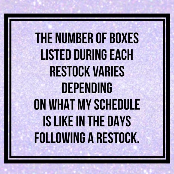 ‼️ MAKEUP MYSTERY BOX RESTOCK DATE & TIME INFO ‼️ - Picture 6 of 14